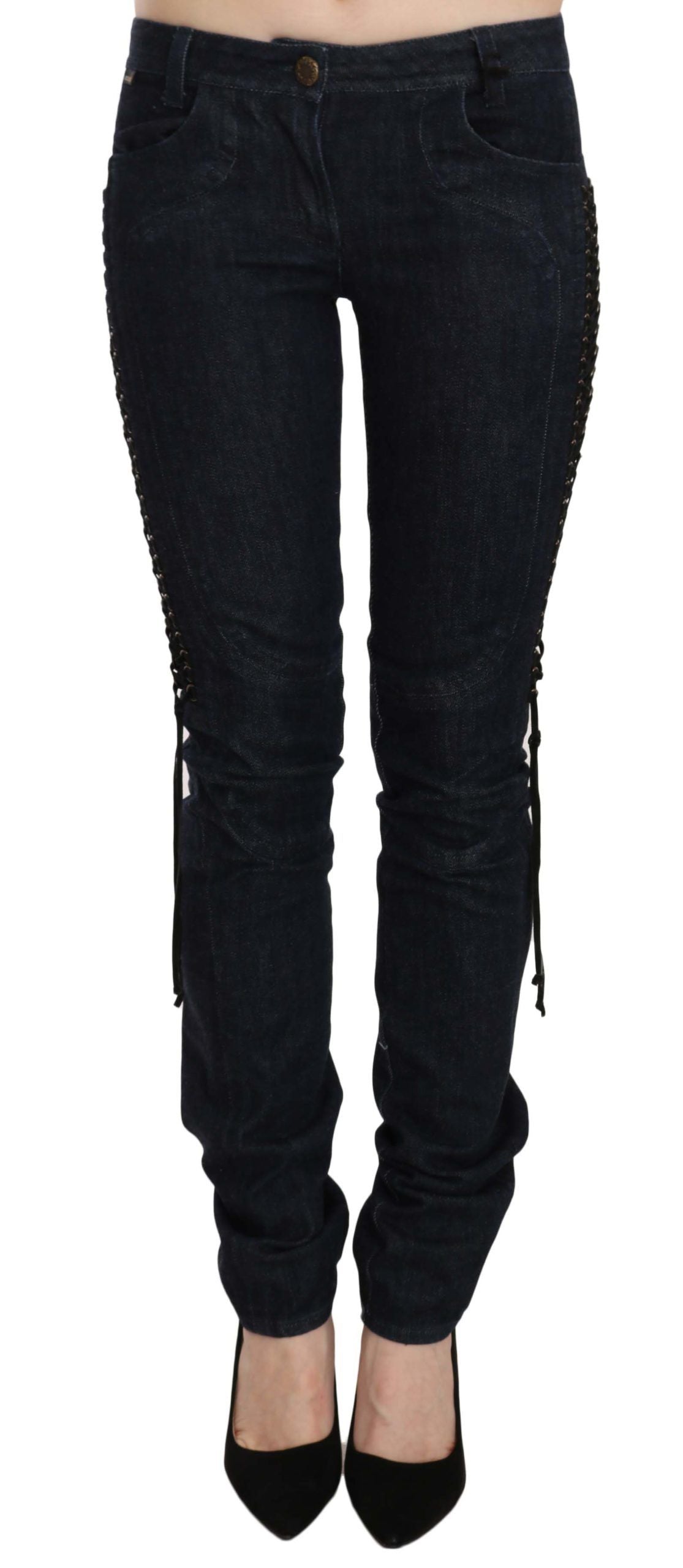 Pantalon skinny taille basse élégant Just Cavalli