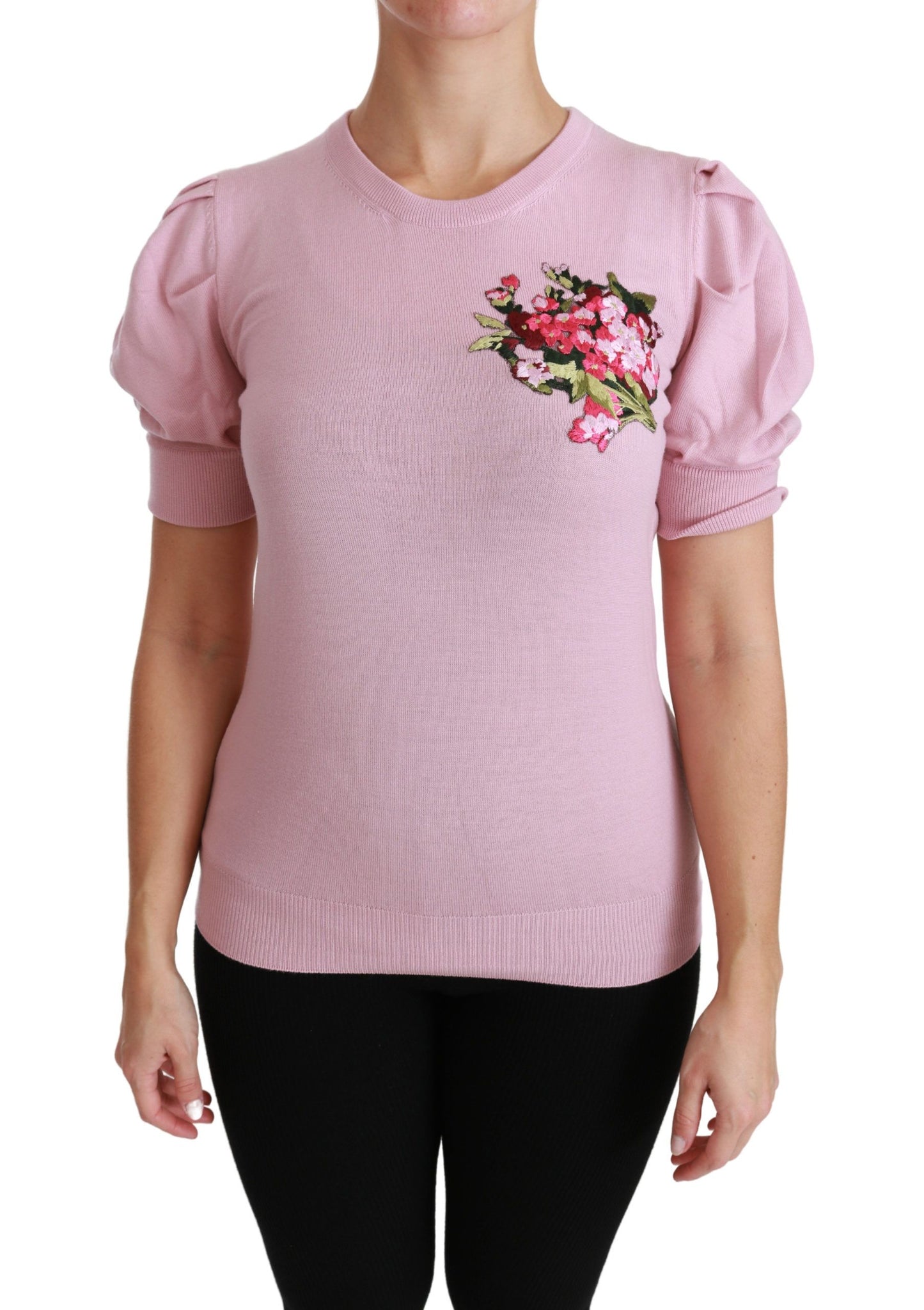 Chemisier élégant en laine vierge brodée Dolce & Gabbana
