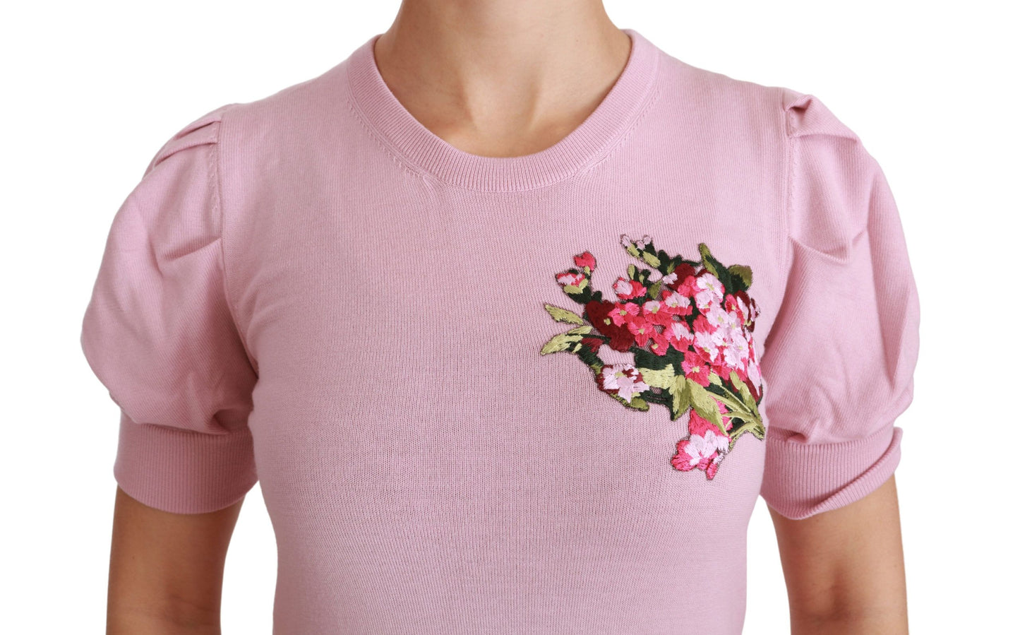 Chemisier élégant en laine vierge brodée Dolce & Gabbana