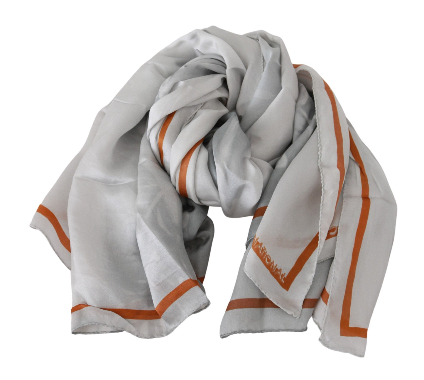 Foulard en soie à imprimé floral élégant de style national