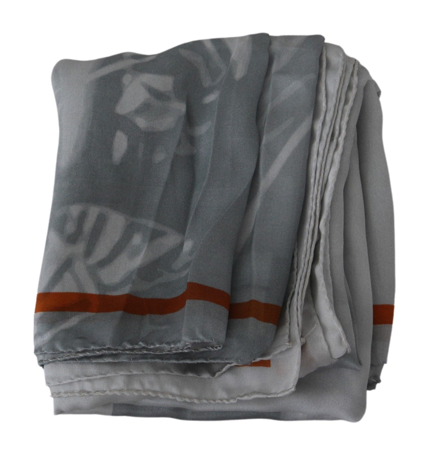 Costume National Élégant Foulard Floral en Soie