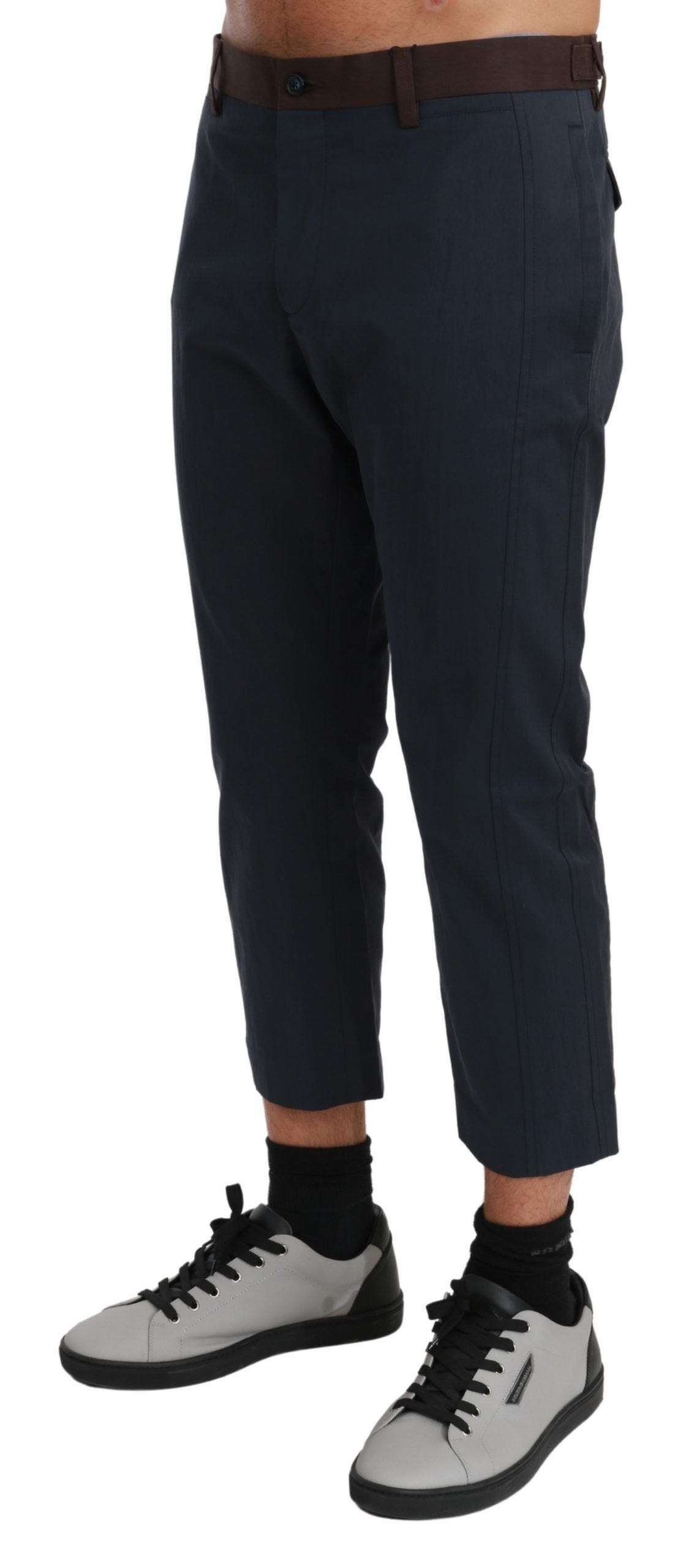 Pantalon décontracté court à rayures chic Dolce & Gabbana