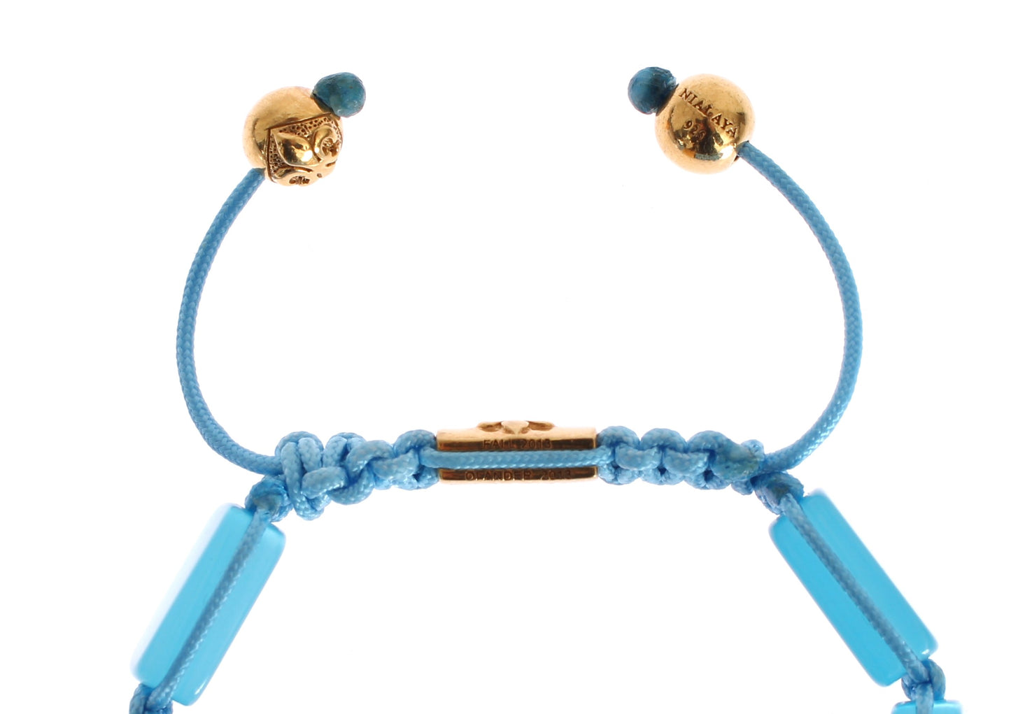 Bracelet élégant Nialaya en opale bleue et diamants