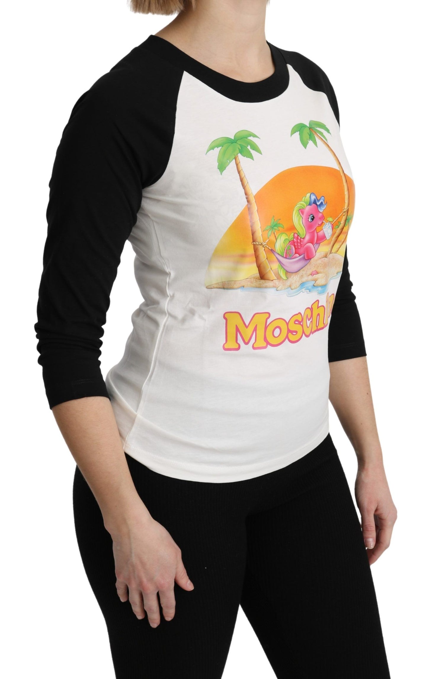 Haut ras du cou en coton Moschino Chic My Little Pony