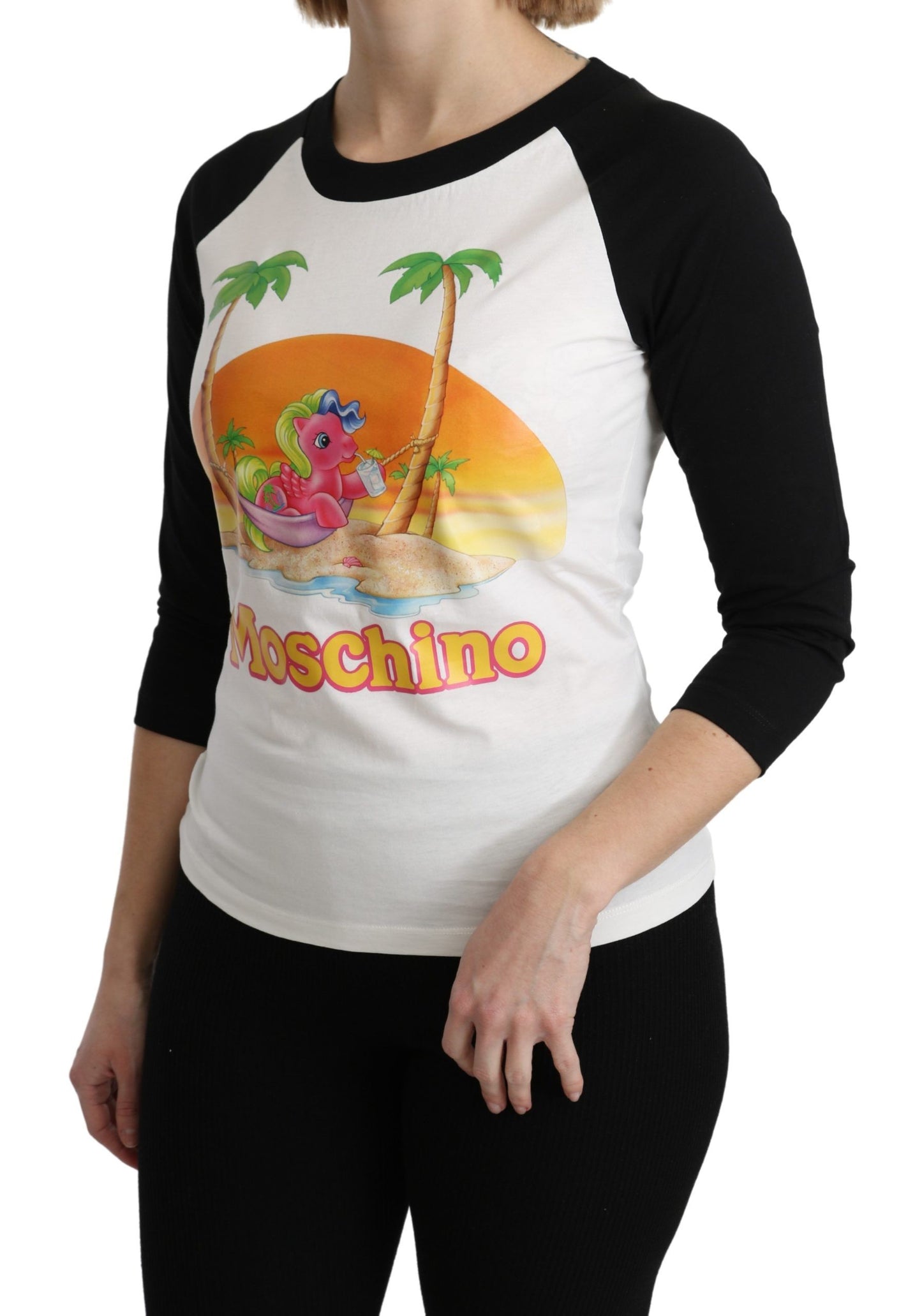 Haut ras du cou en coton Moschino Chic My Little Pony