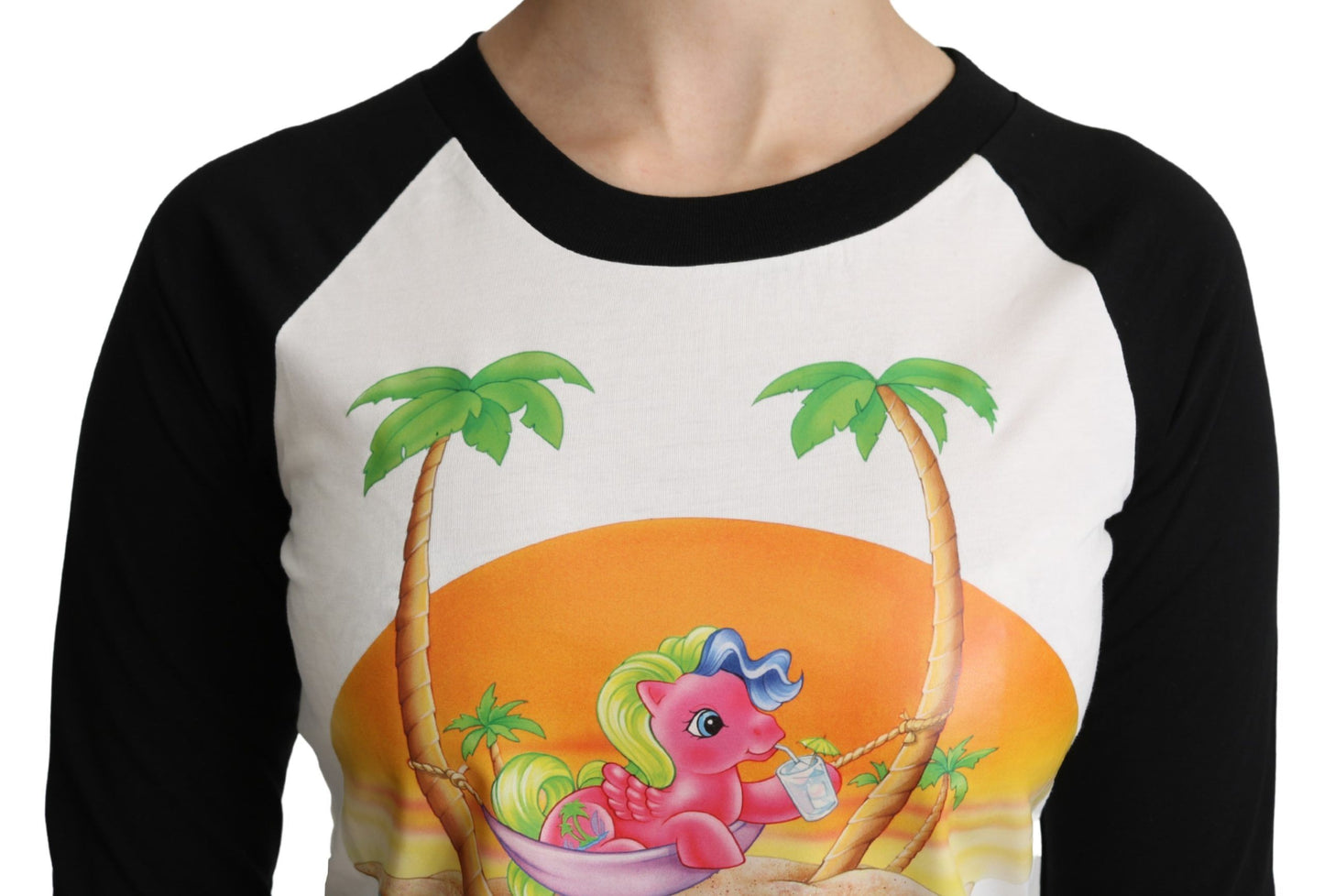 Haut ras du cou en coton Moschino Chic My Little Pony