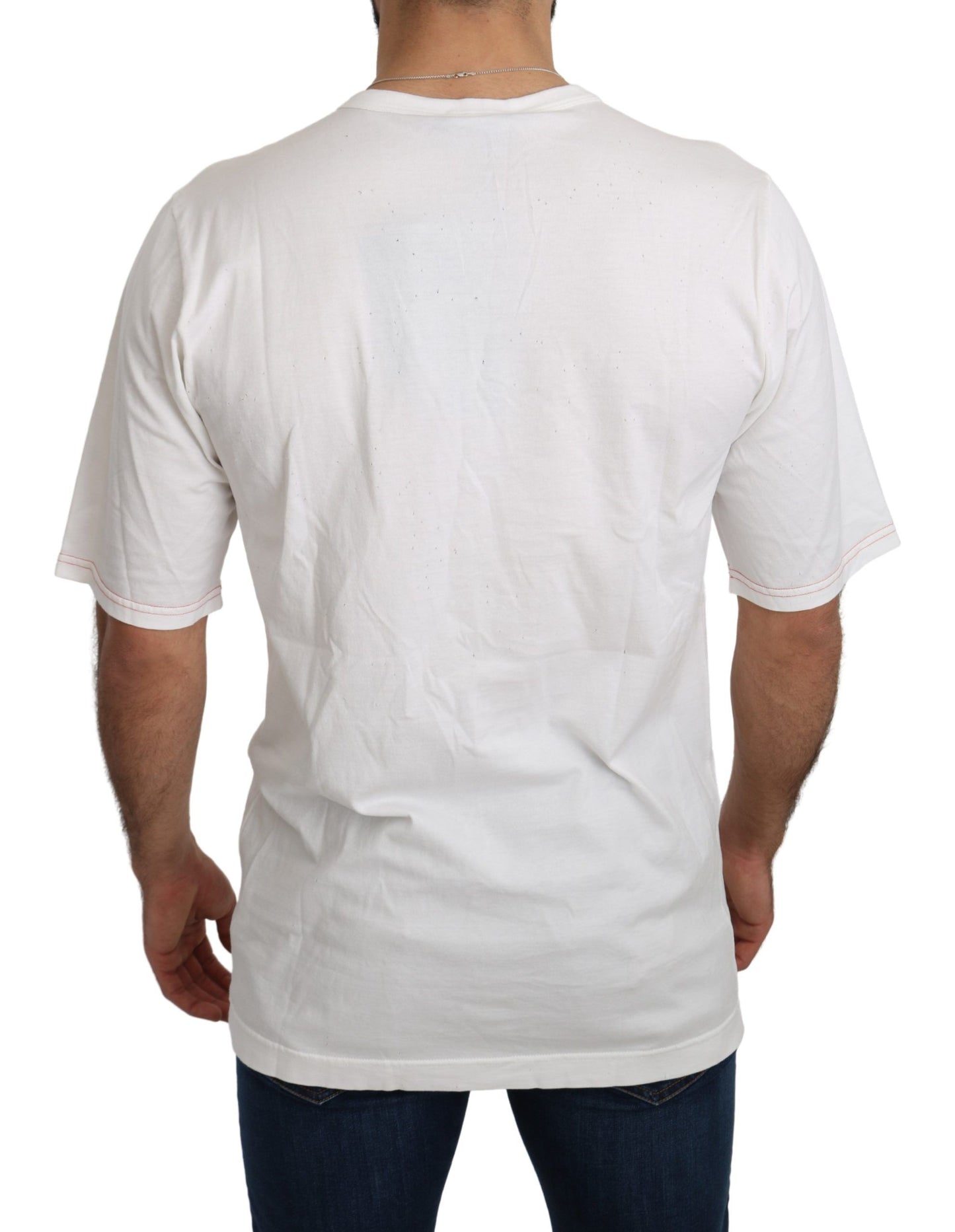 T-shirt slim à imprimé léopard Dolce & Gabbana