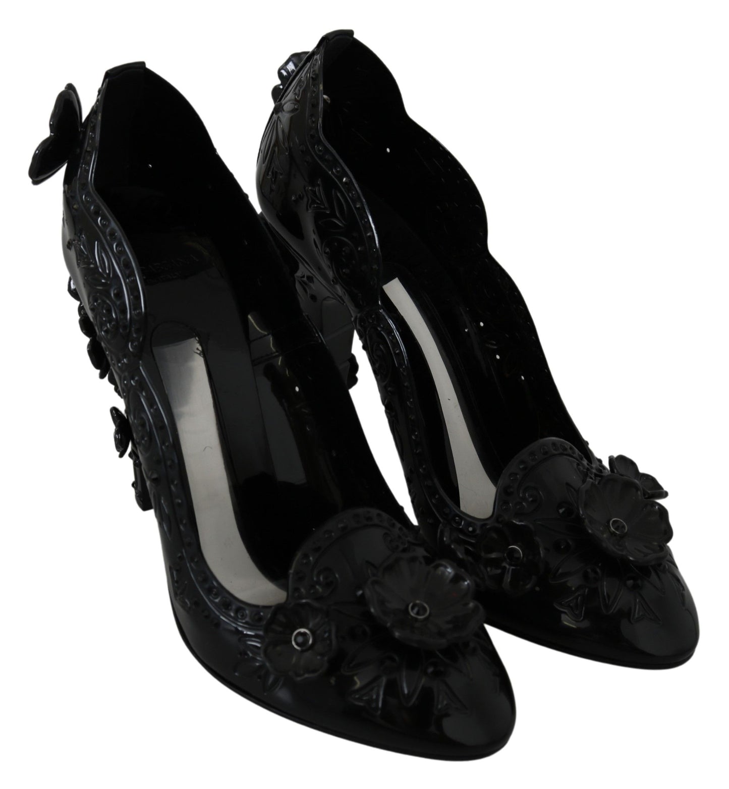 Escarpins Cendrillon en cristal Dolce & Gabbana