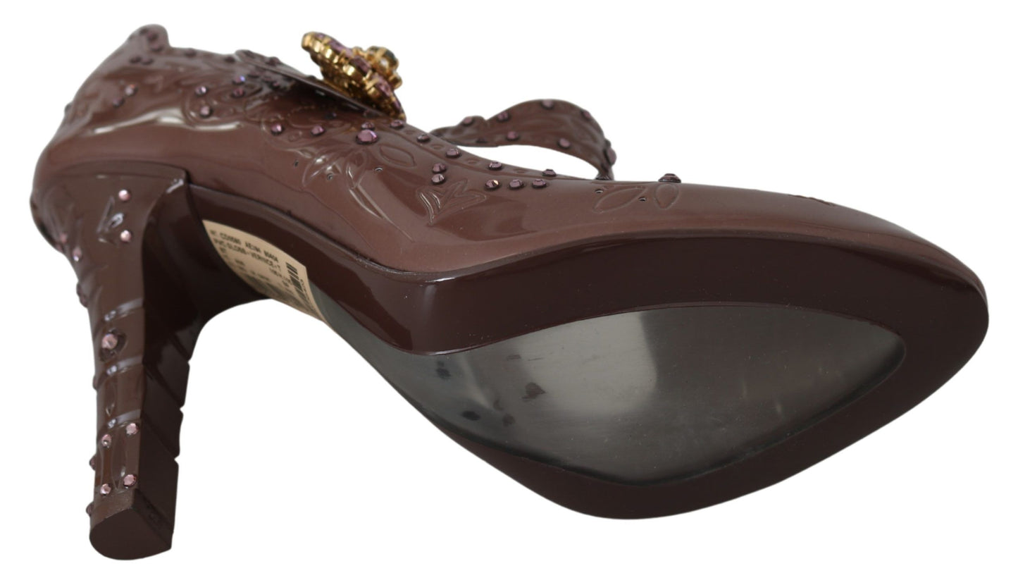 Escarpins Cendrillon en cristal Dolce & Gabbana
