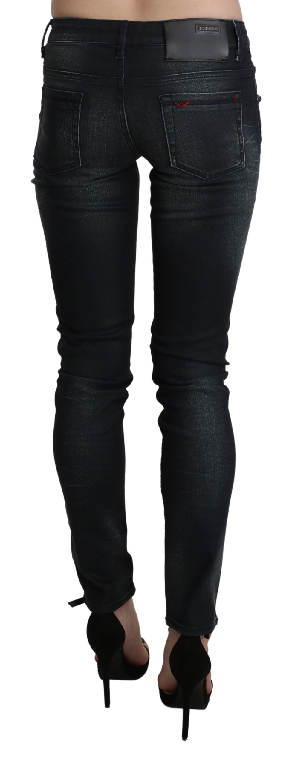 Jean skinny bleu délavé Eight Chic