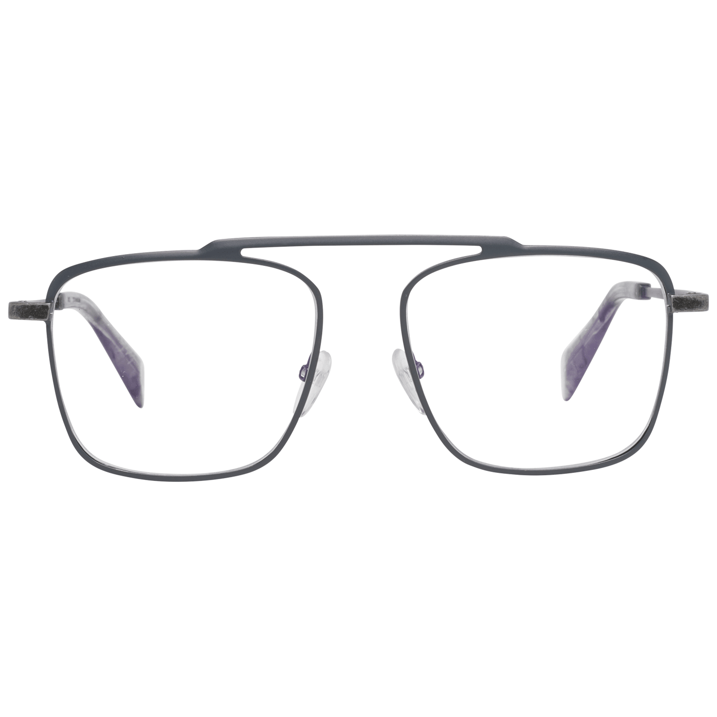 Montures optiques grises pour homme Yohji Yamamoto