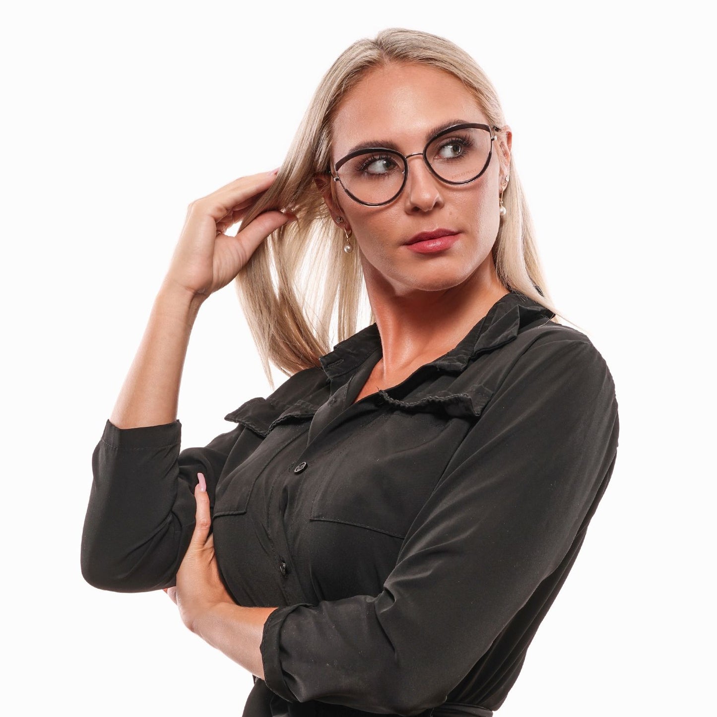Montures optiques noires pour femmes Emilio Pucci