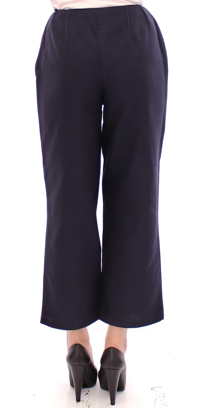 Pantalon bleu court chic Andrea Incontri - Un savoir-faire exquis