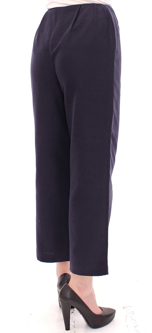 Pantalon bleu court chic Andrea Incontri - Un savoir-faire exquis