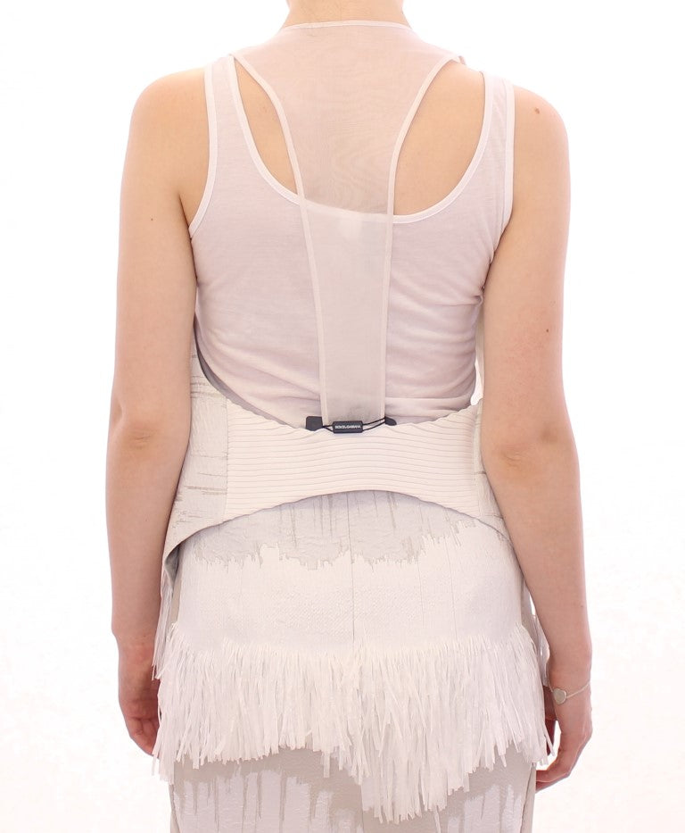Cardigan chic à franges et dos ouvert Arzu Kaprol