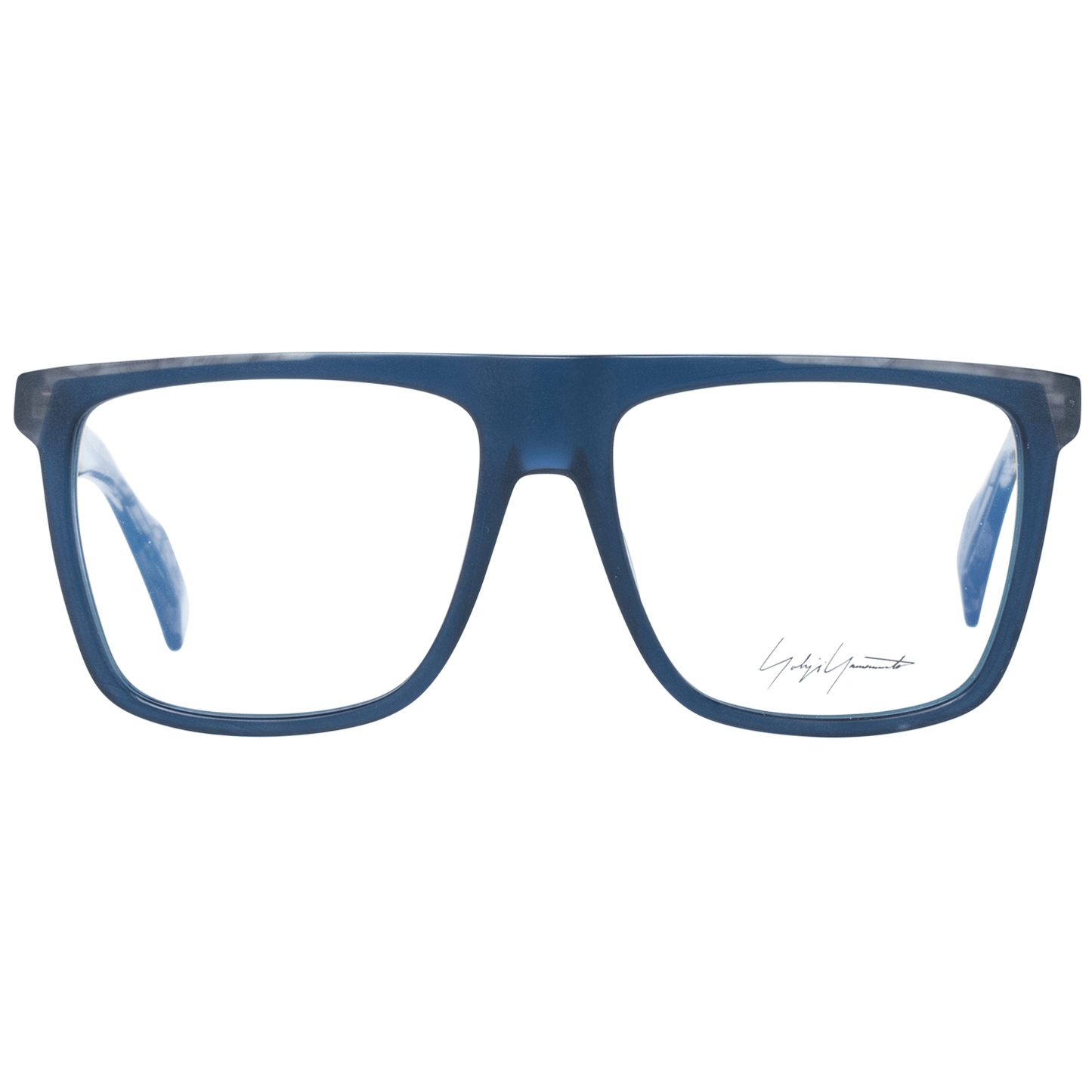 Montures optiques bleues pour hommes Yohji Yamamoto