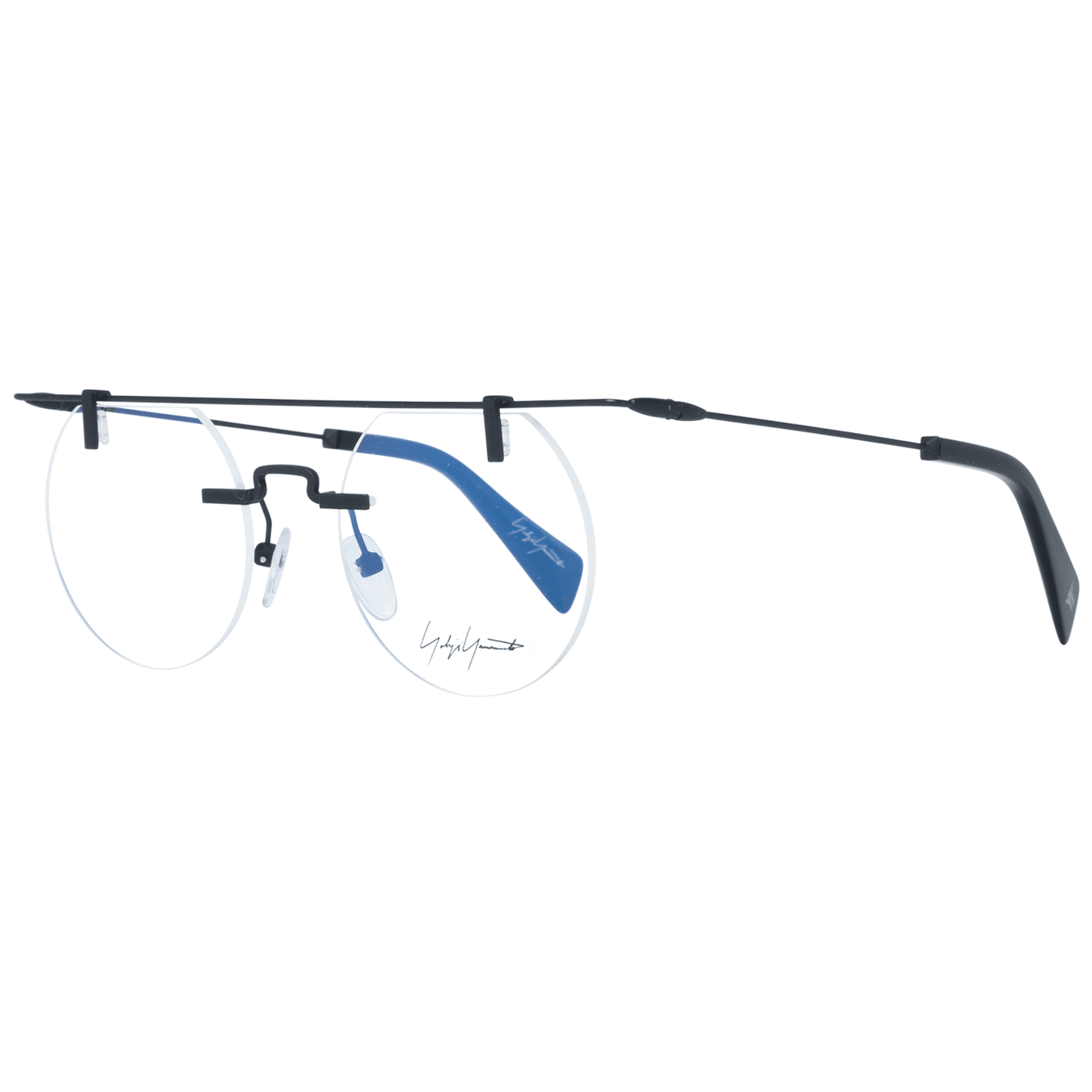 Montures optiques noires pour hommes Yohji Yamamoto