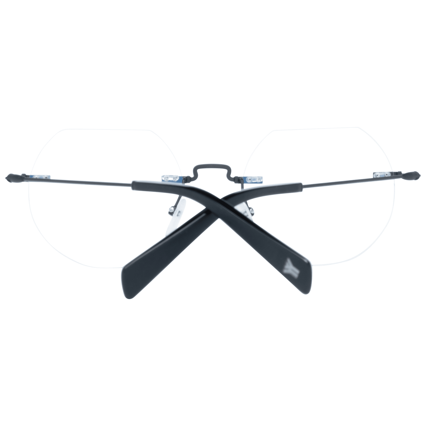 Montures optiques noires pour hommes Yohji Yamamoto