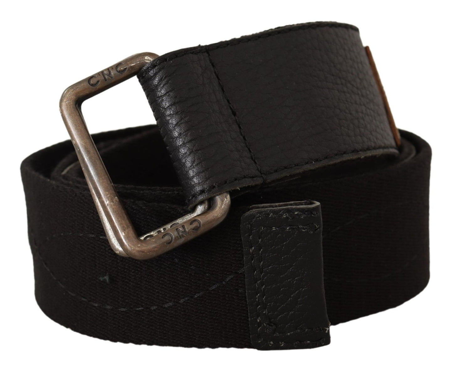 Ceinture élégante en mélange de coton et de cuir pour costume national