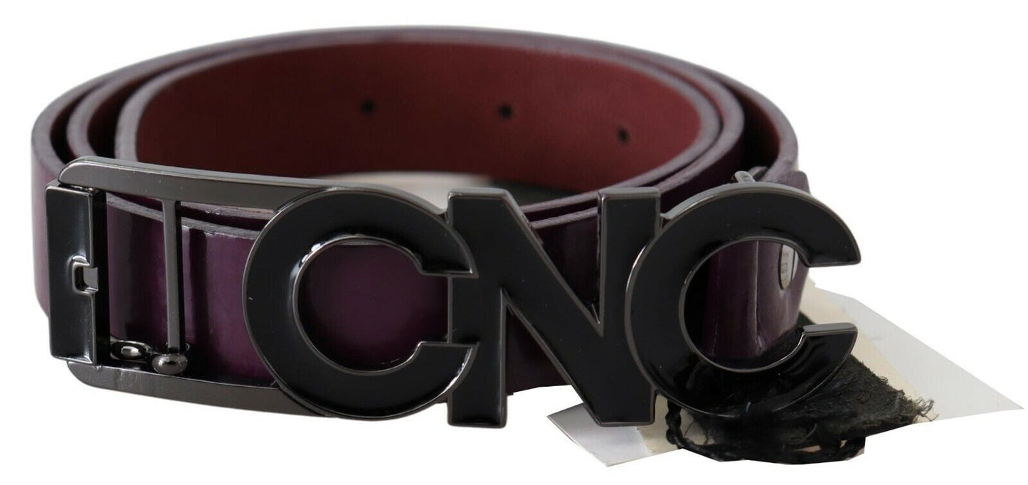 Ceinture élégante en cuir marron riche pour costume national