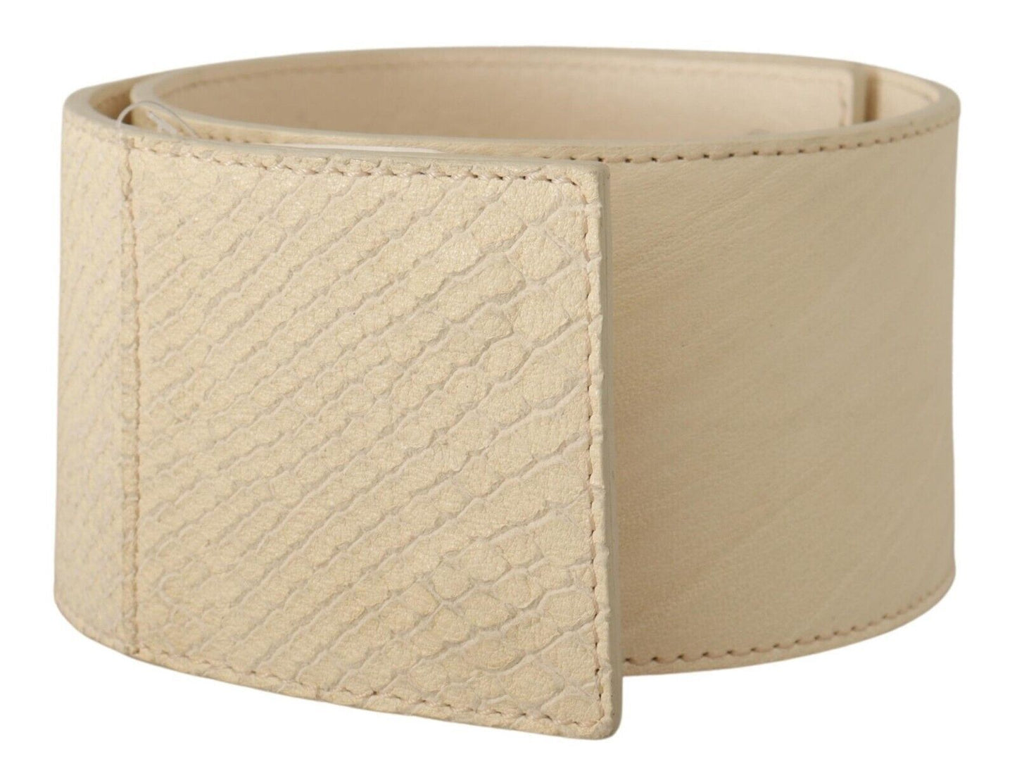 Ceinture élégante blanc cassé GF Ferre