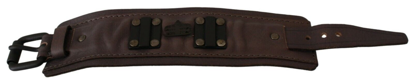 Bracelet en cuir unisexe élégant Scervino Street