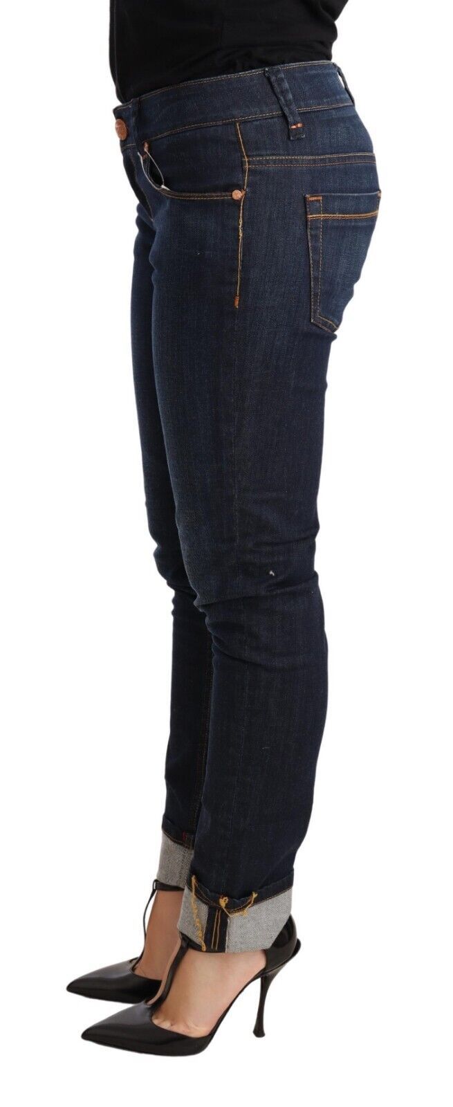 Jean skinny taille basse Eight Chic