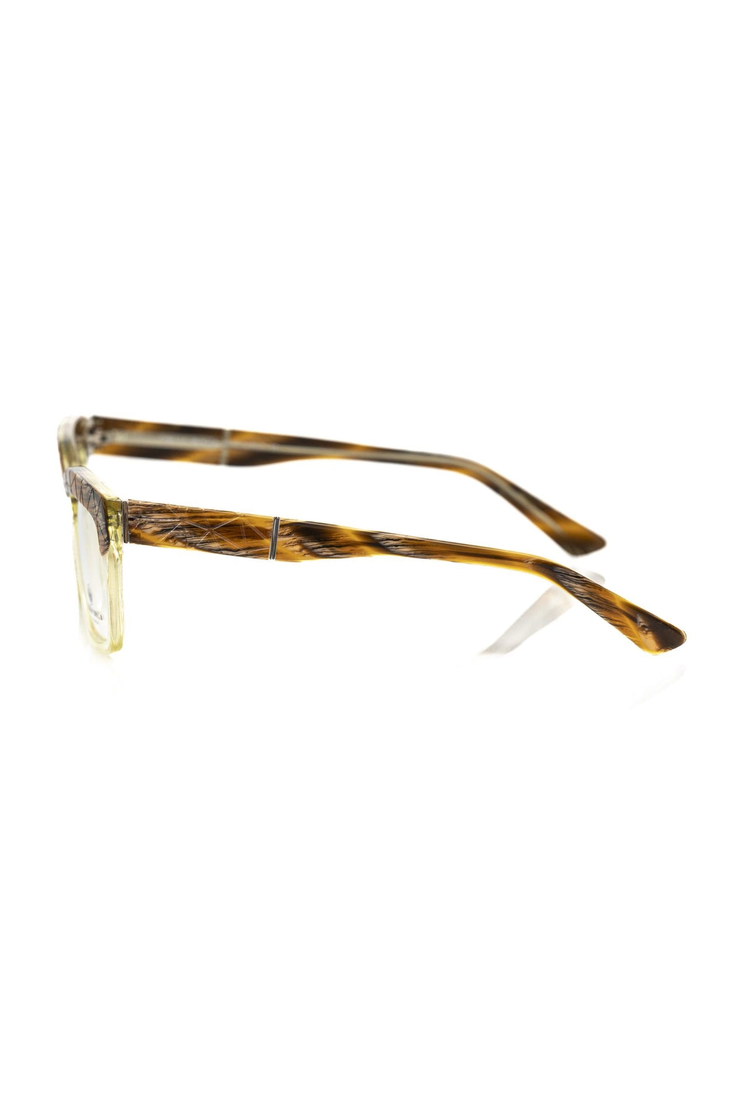 Frankie Morello Clubmaster Acetate Eyeglasses Unisex Brown