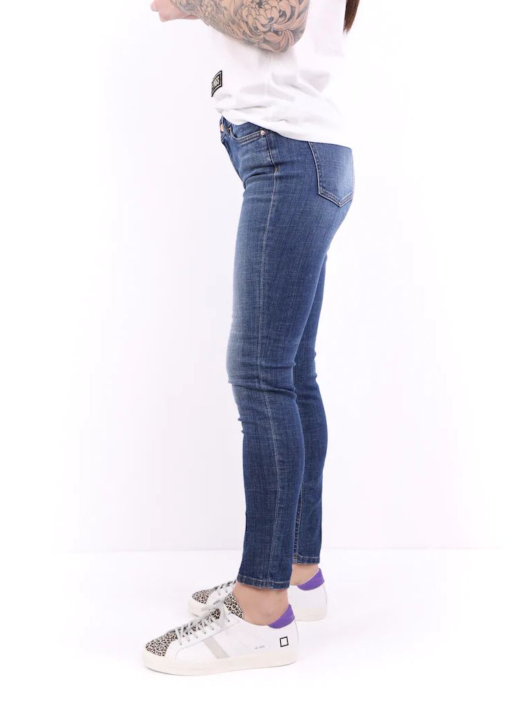Don The Fuller Blue Cotton Women Jeans by Don The Fuller