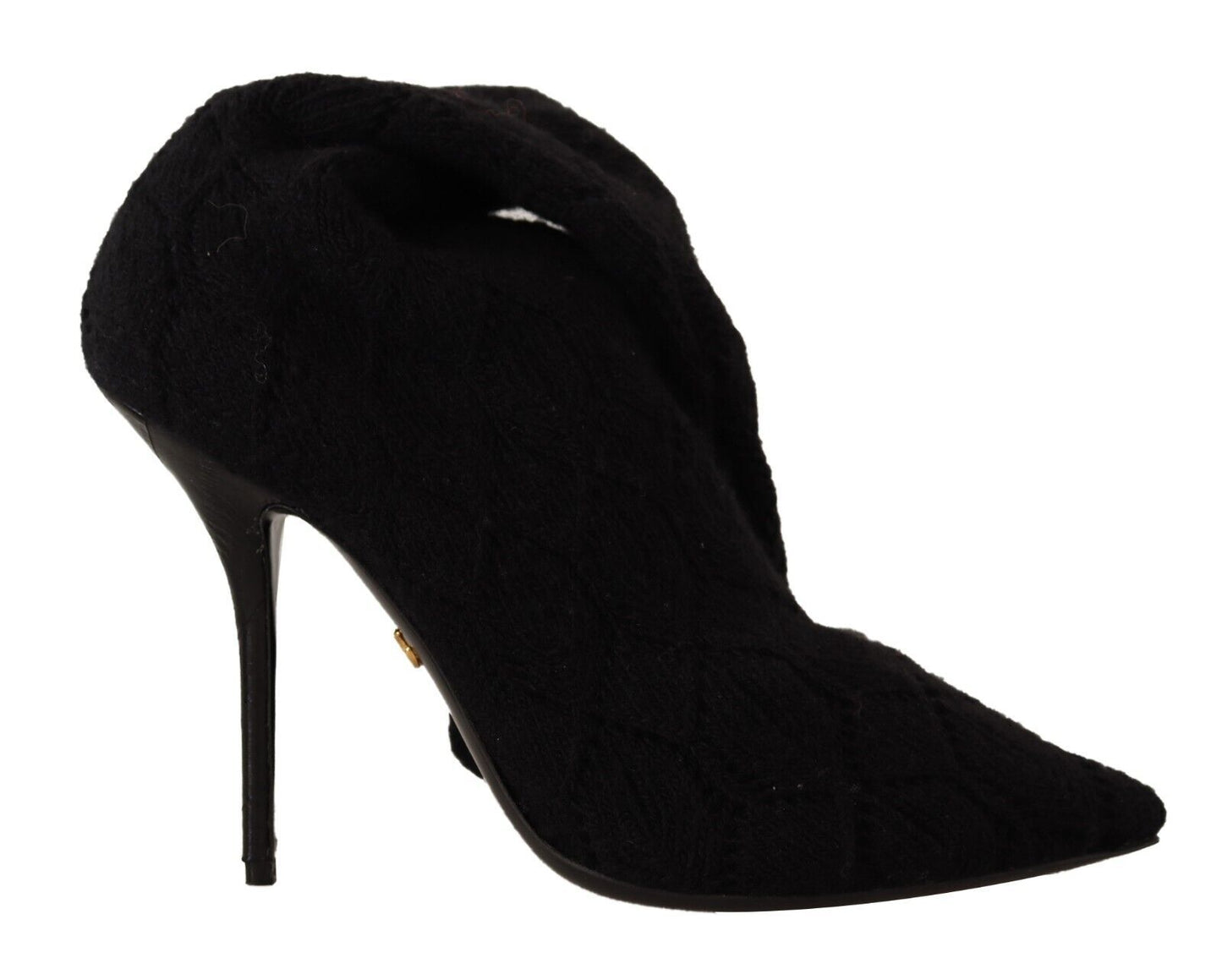 Bottes chaussettes extensibles noires élégantes Dolce & Gabbana