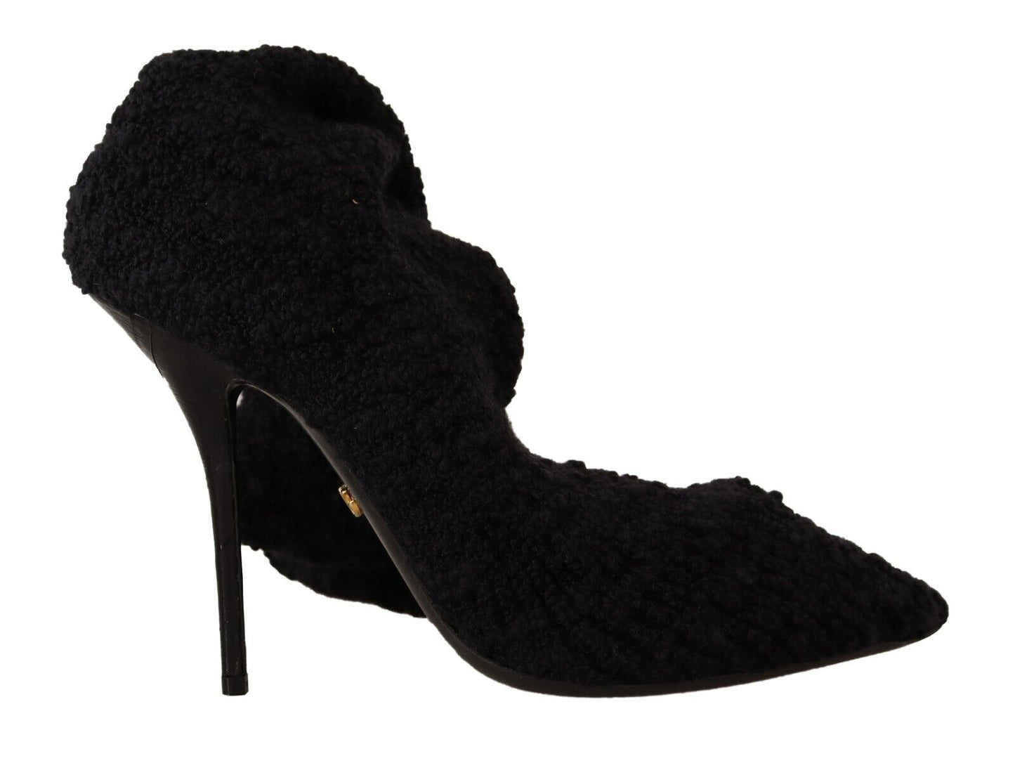 Bottes chaussettes extensibles noires chics Dolce & Gabbana