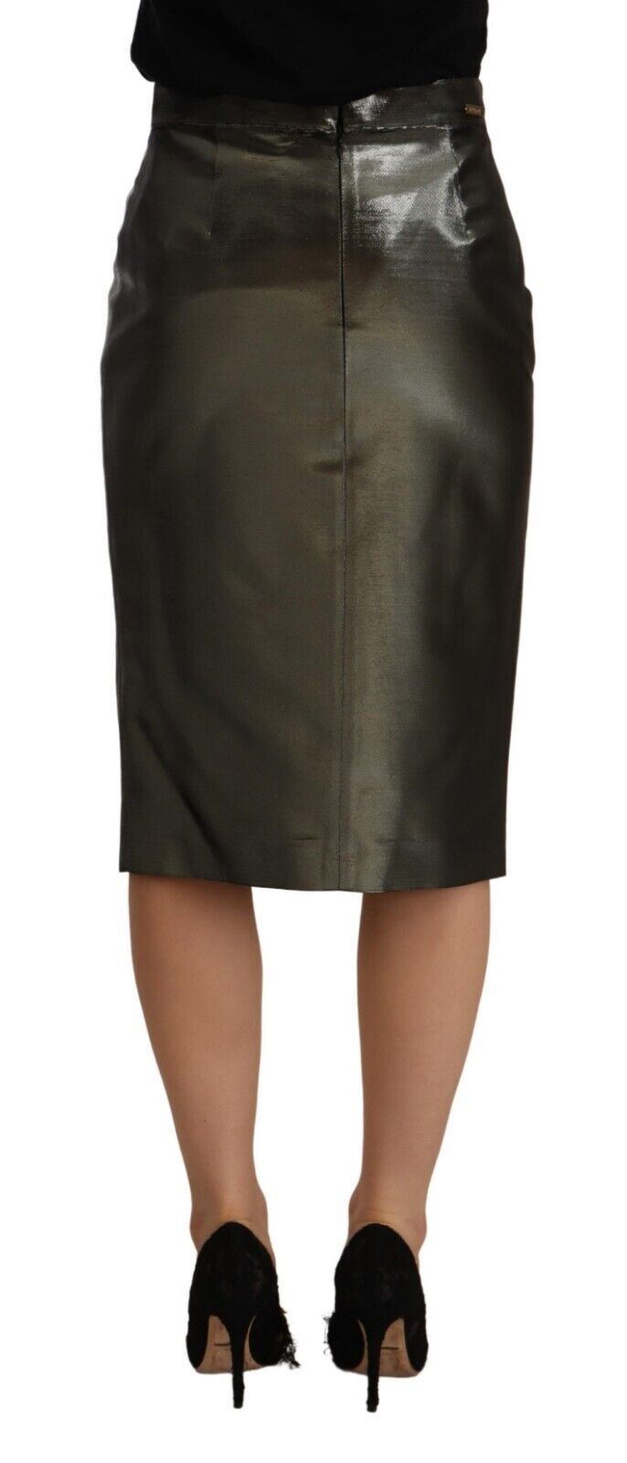 Jupe crayon mi-longue taille haute chic GF Ferre