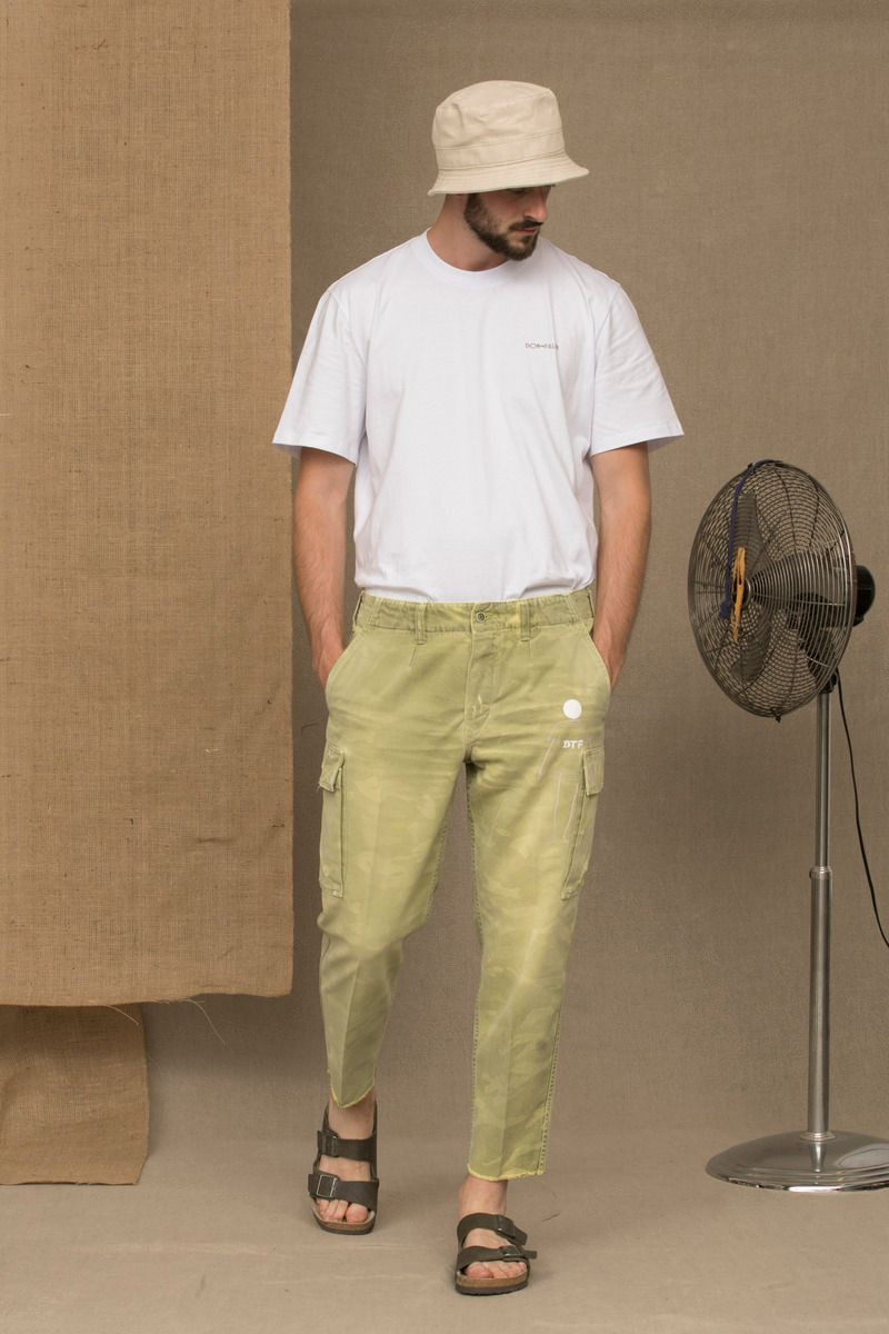 Jean Don The Fuller en coton vert pour homme