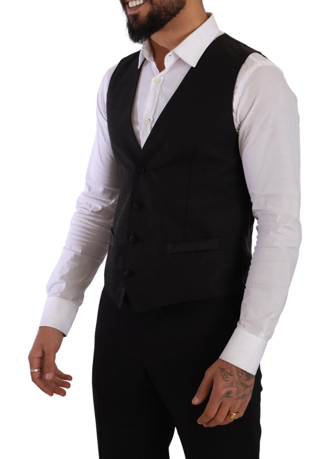 Ensemble costume slim noir Dolce & Gabbana Sicilia