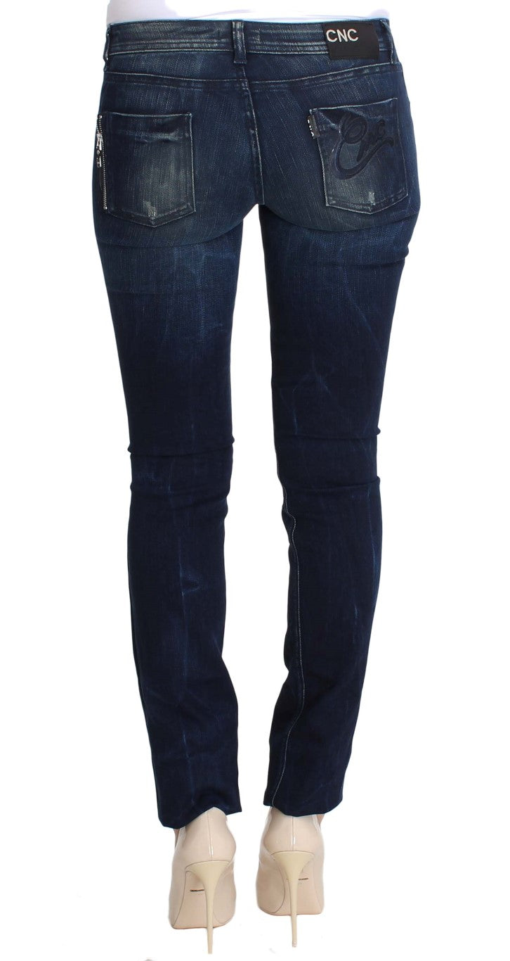 Jean slim bleu skinny Costume National Chic