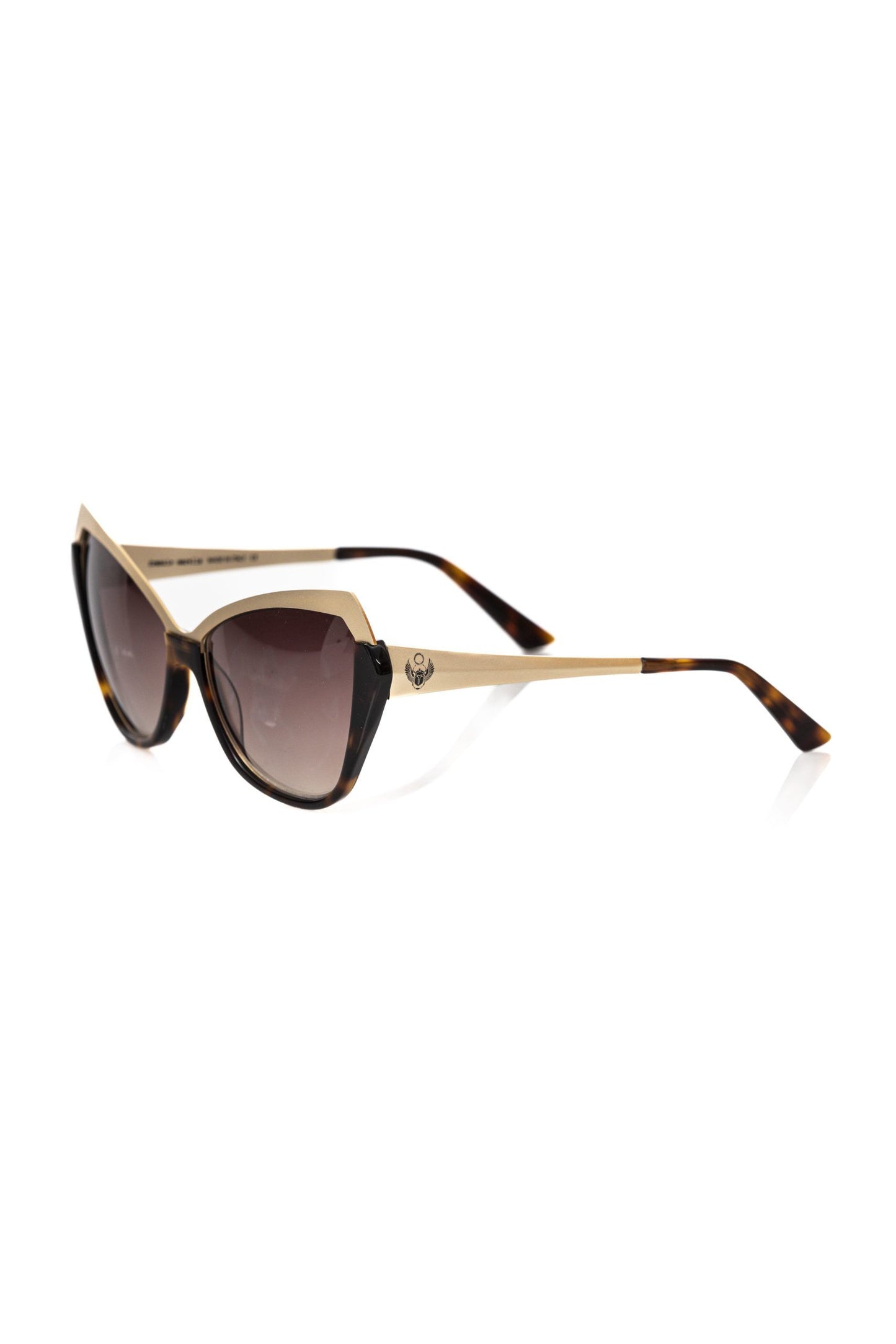Lunettes de soleil Frankie Morello en acétate noir pour femme