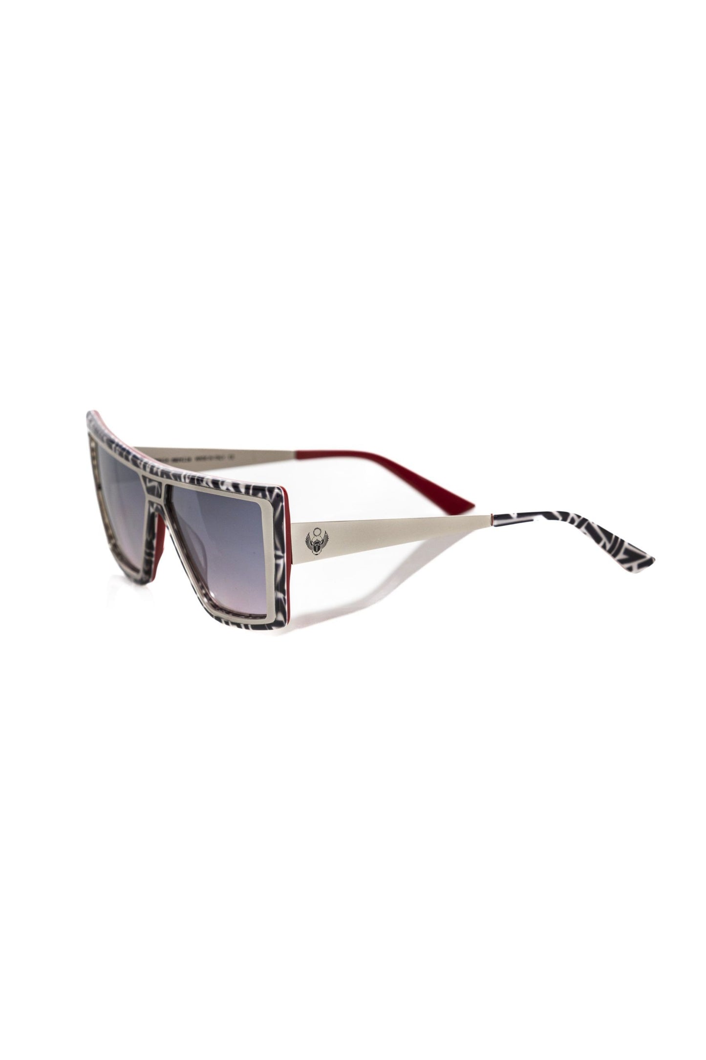 Frankie Morello Black Acetate Womens Sunglasses