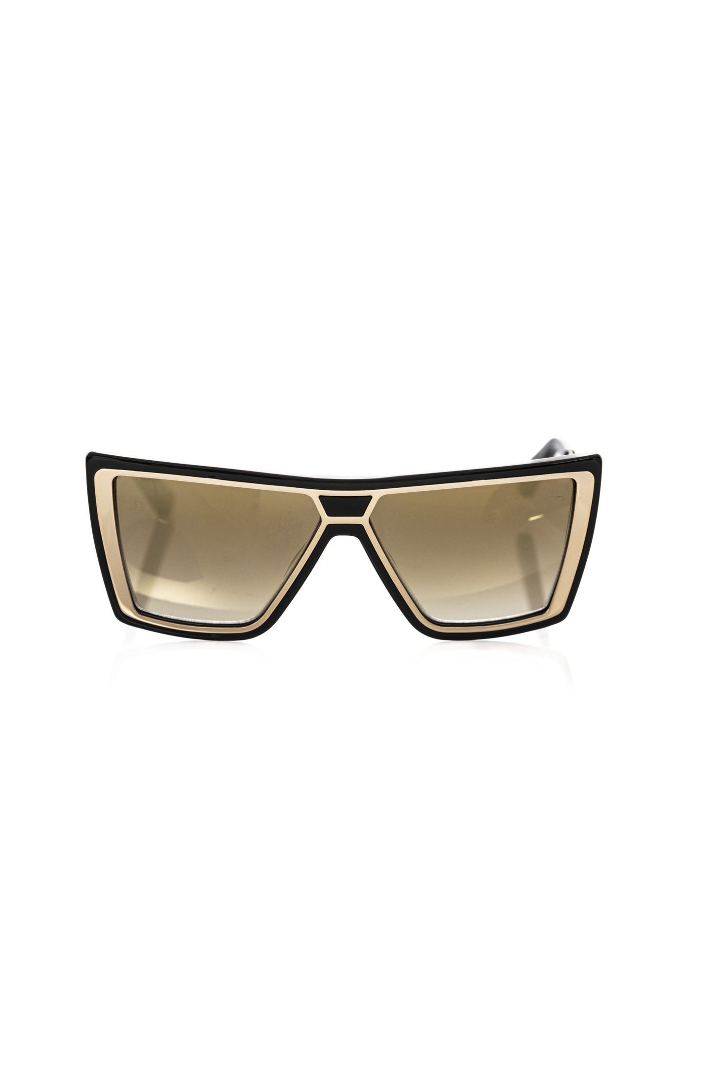 Lunettes de soleil Frankie Morello en acétate noir pour femme