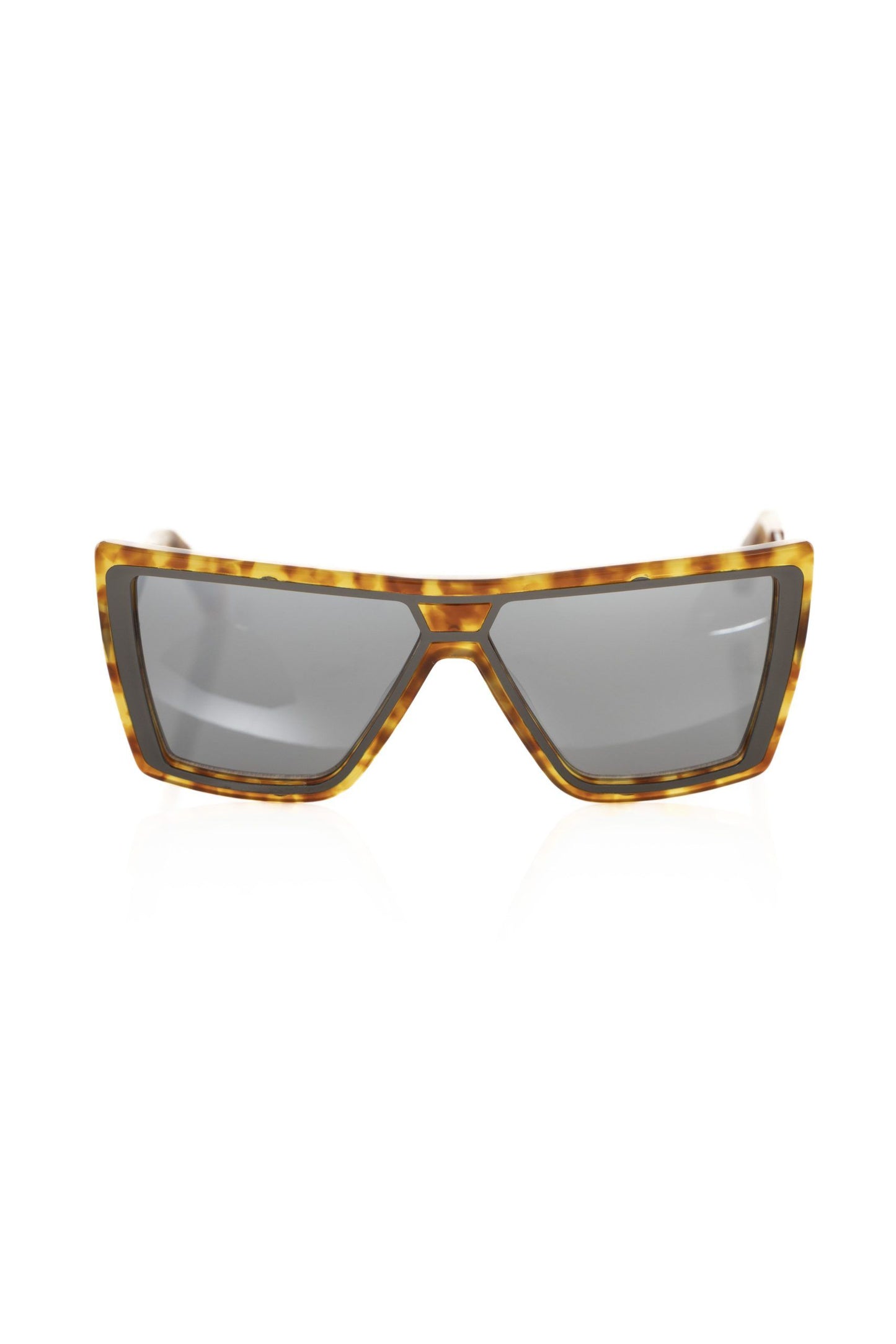 Lunettes de soleil Frankie Morello en acétate marron pour femme