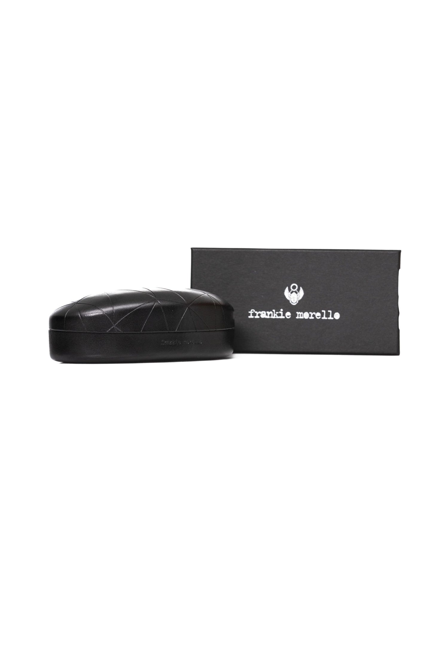 Monture Frankie Morello blanche métallisée pour femme