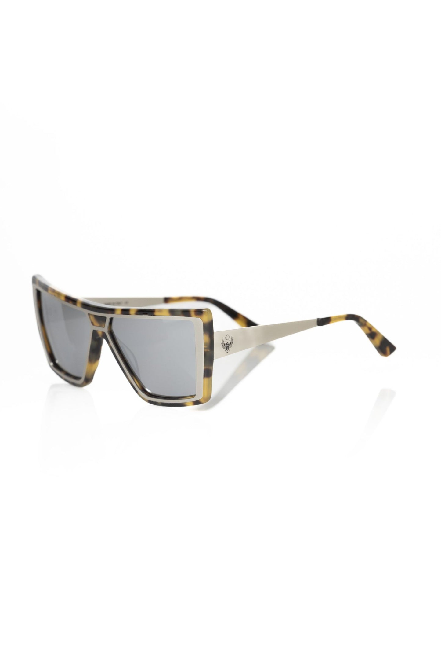 Lunettes de soleil Frankie Morello en acétate noir pour femme