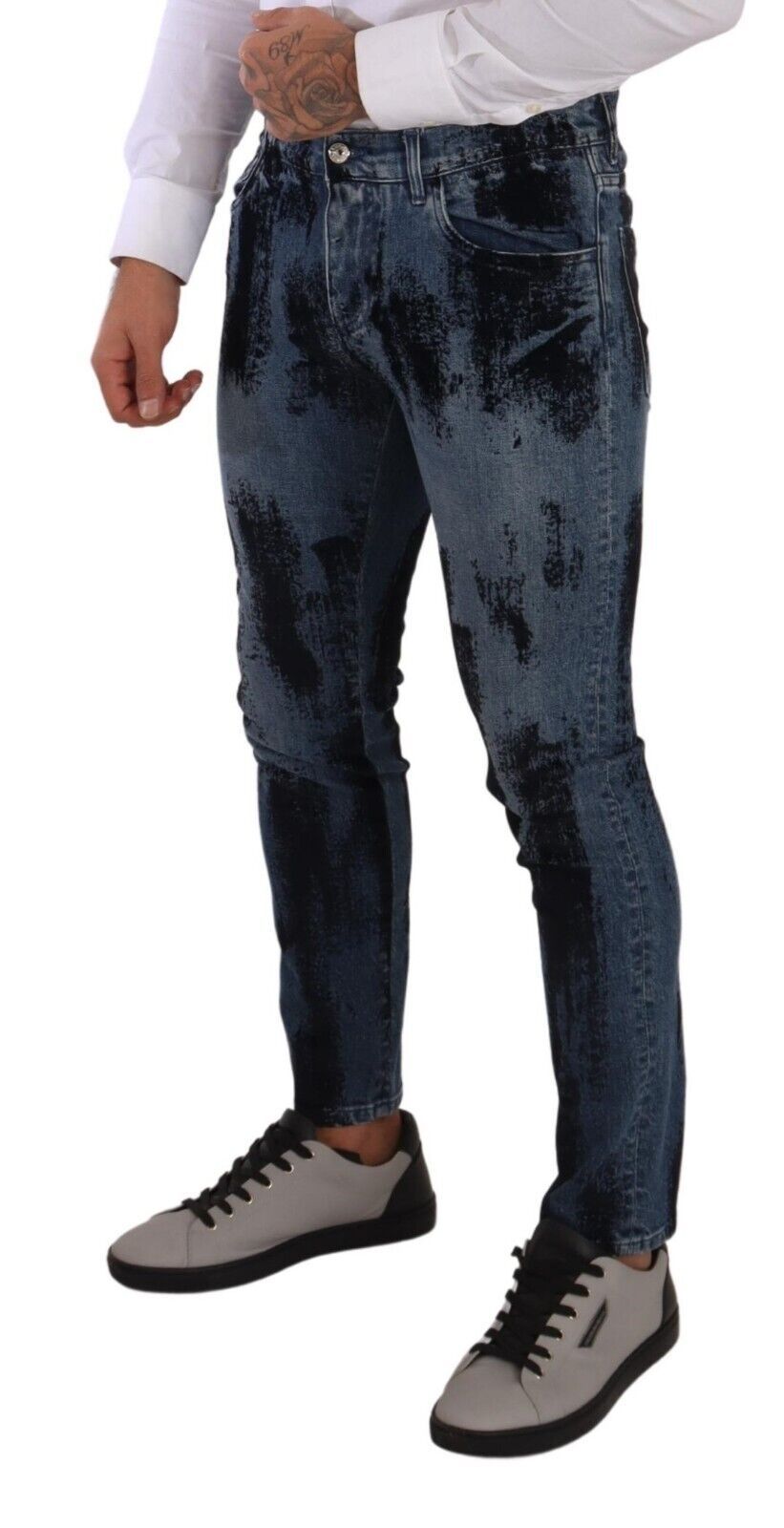 Jean slim skinny de créateur italien Dolce & Gabbana