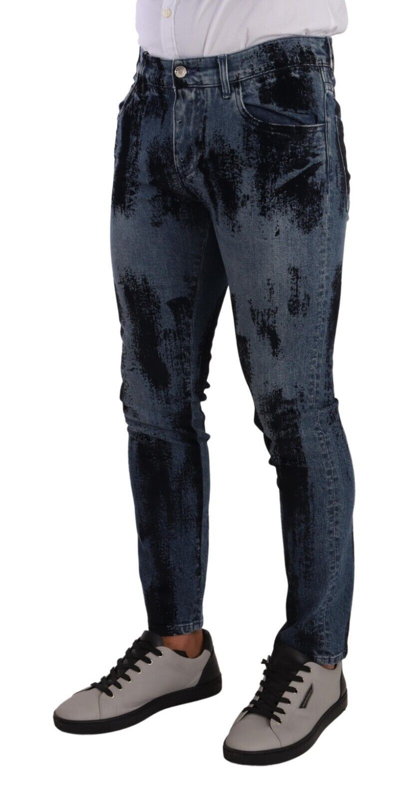 Jean slim skinny de créateur italien Dolce & Gabbana