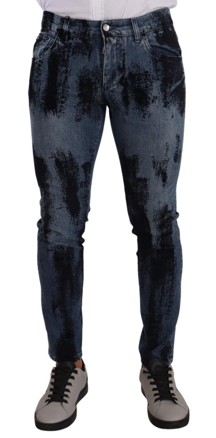 Jean slim skinny de créateur italien Dolce & Gabbana