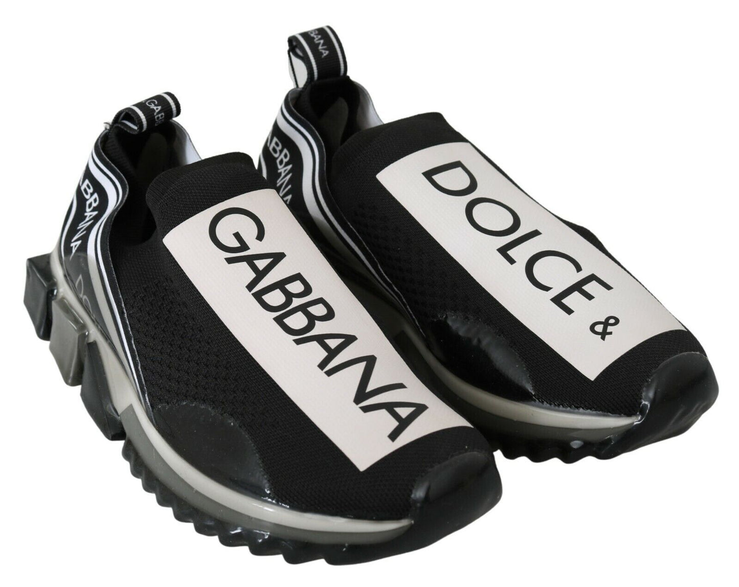 Baskets de sport décontractées noires Dolce & Gabbana Dapper