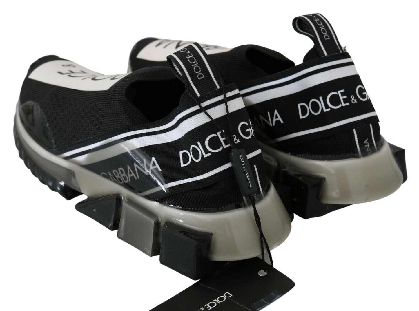 Baskets de sport décontractées noires Dolce & Gabbana Dapper