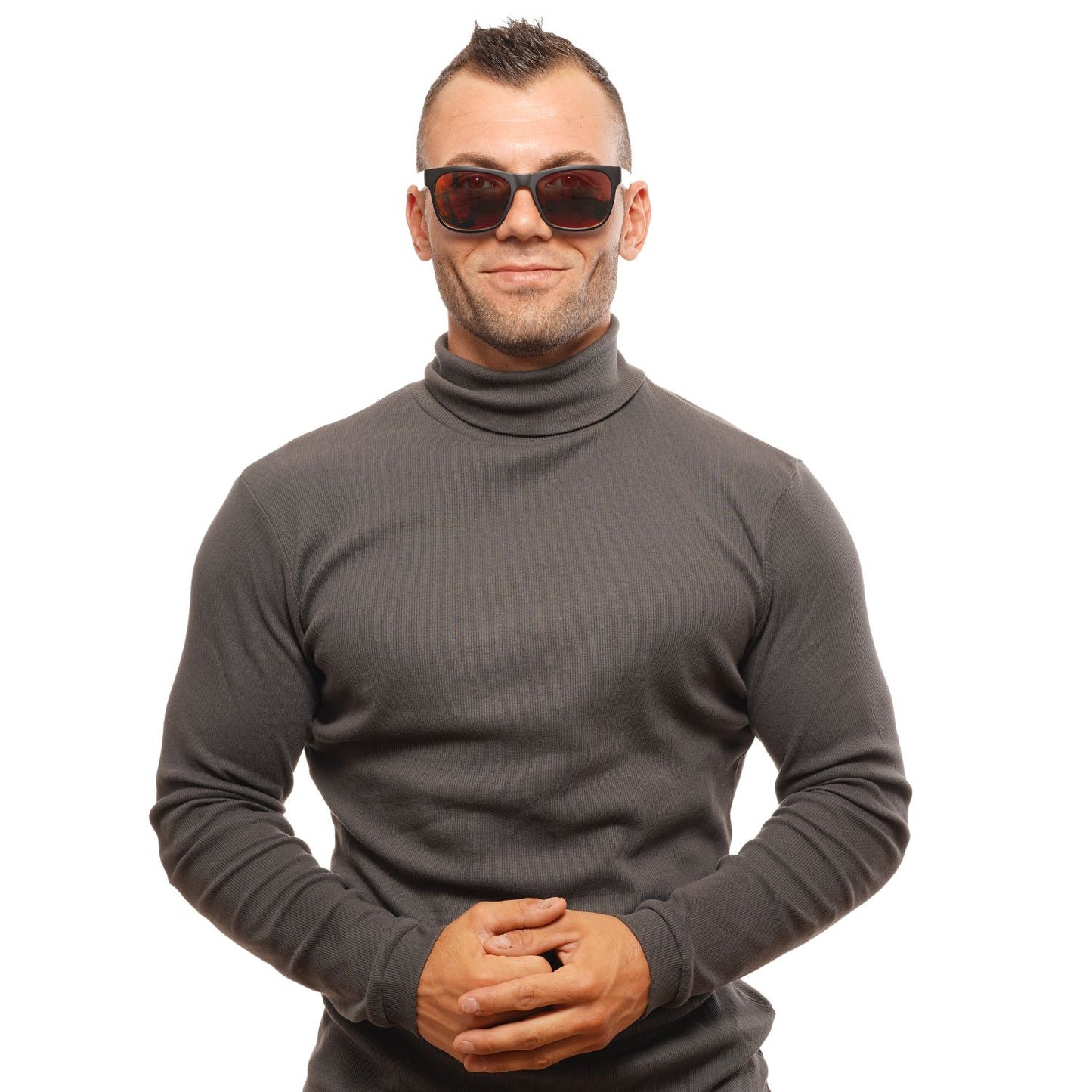 Lunettes de soleil unisexes noires Spy