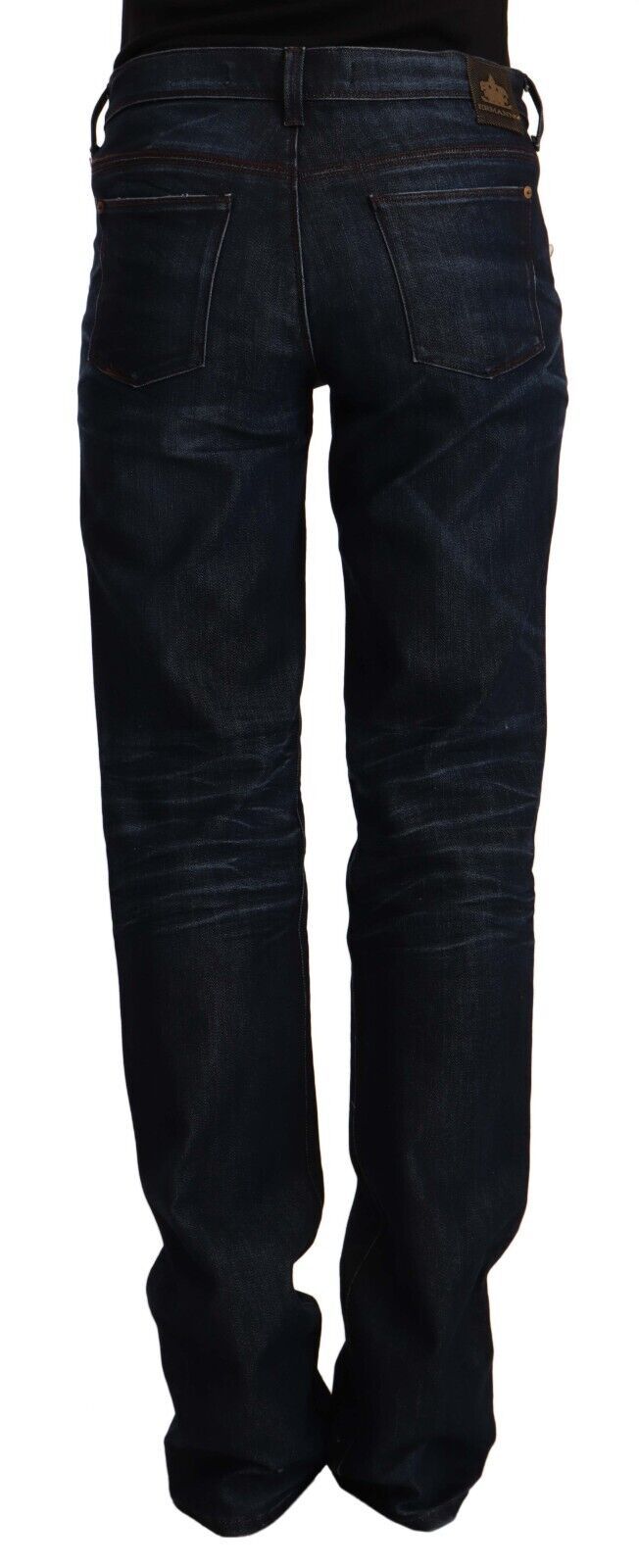 Jean taille moyenne bleu foncé chic Ermanno Scervino