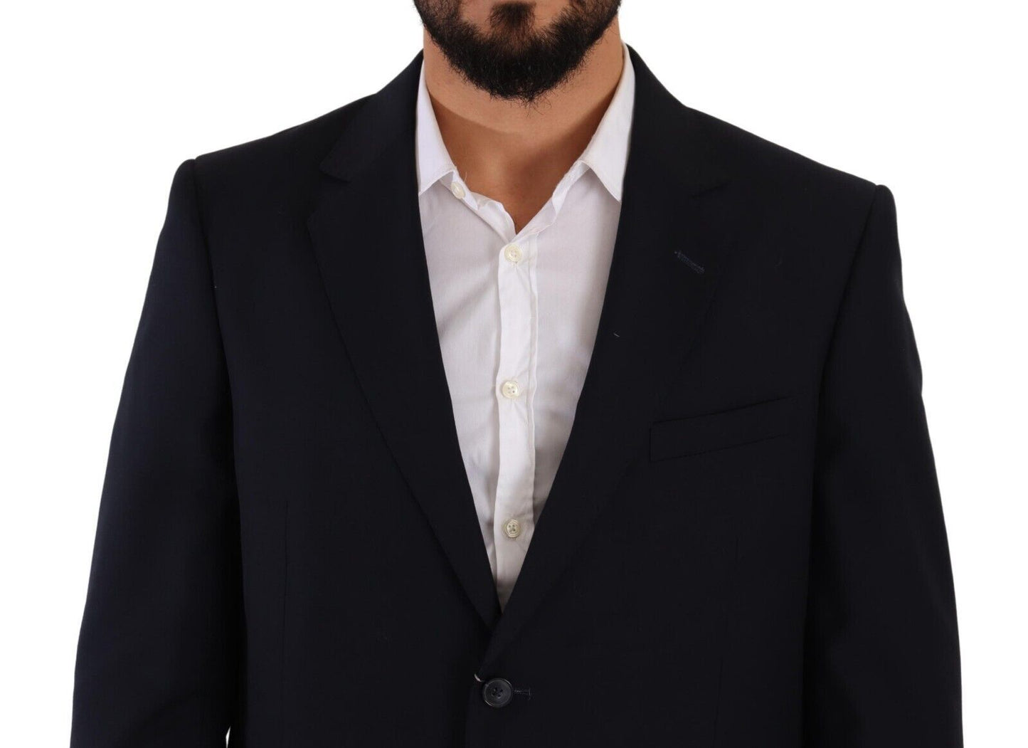 Ensemble costume deux pièces noir élégant de Domenico Tagliente