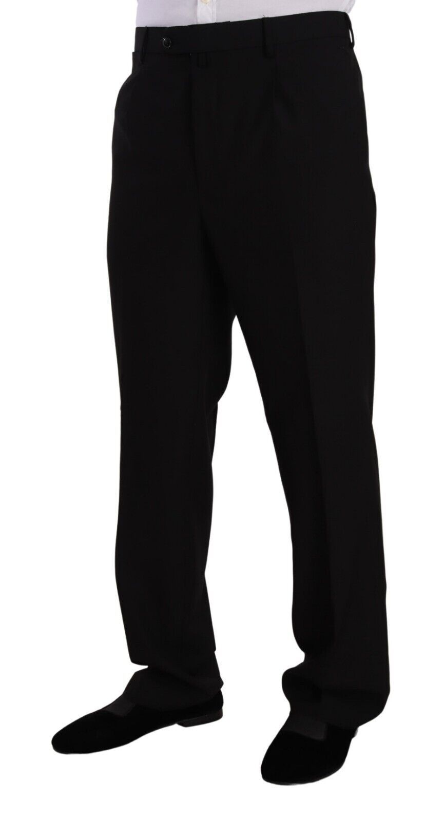 Ensemble élégant costume noir deux pièces Domenico Tagliente